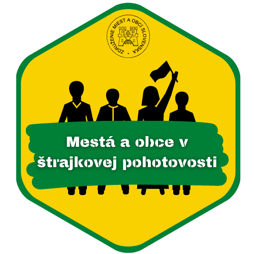 štrajková pohotovosť samospráv - logo štrajková pohotovosť samospráv - logo